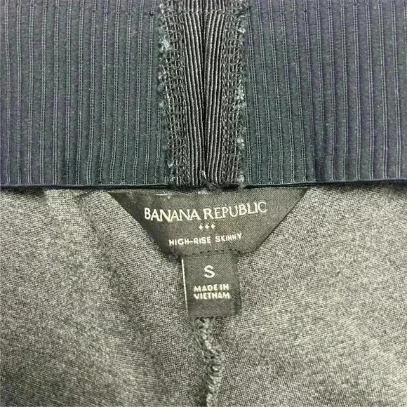 Banana Republic Women's High-Rise Skinny Pants Gray Size S - Picture 5 of 9